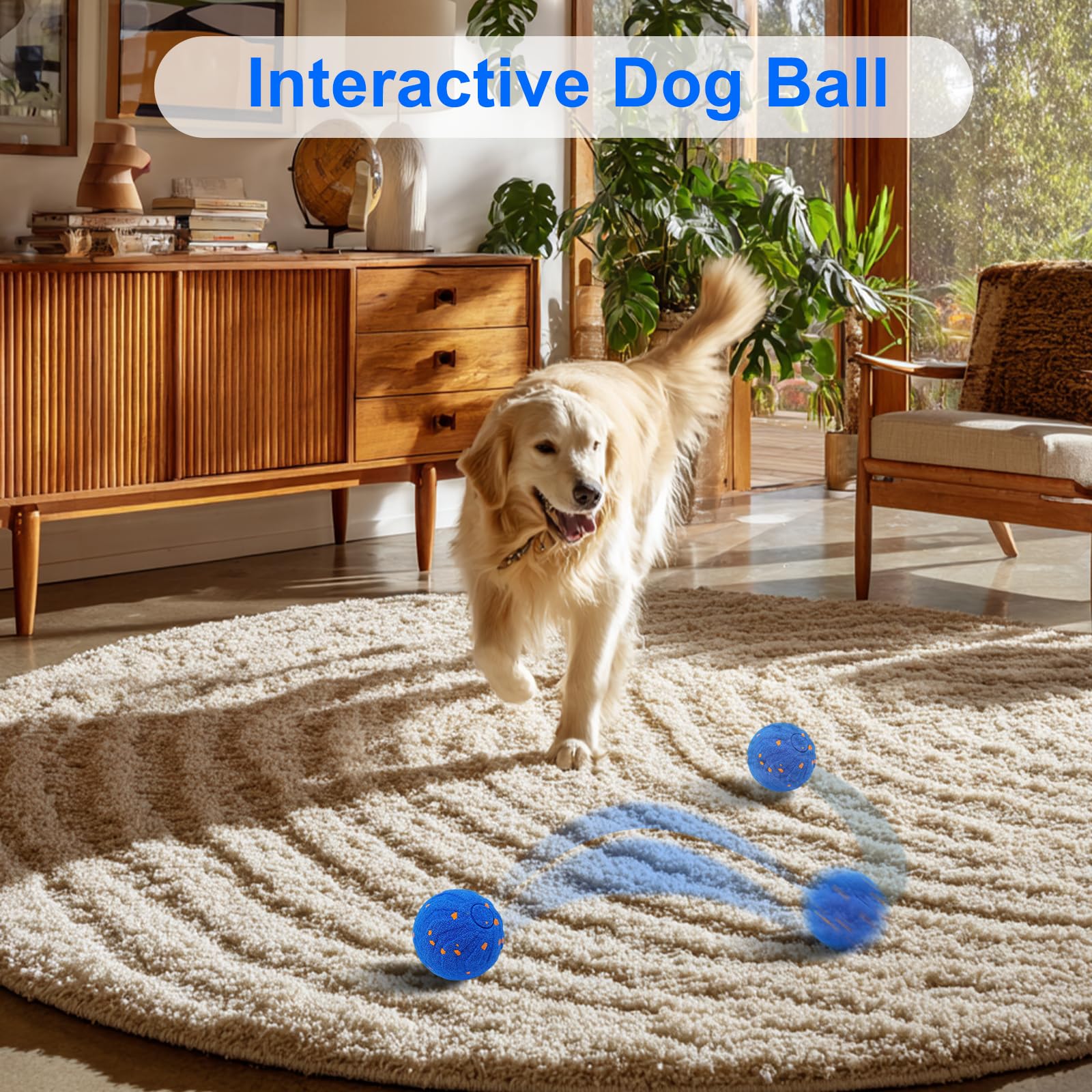 Interaktywna piłka dla psa, au – Automatic Moving Dog Ball recenzja i cena