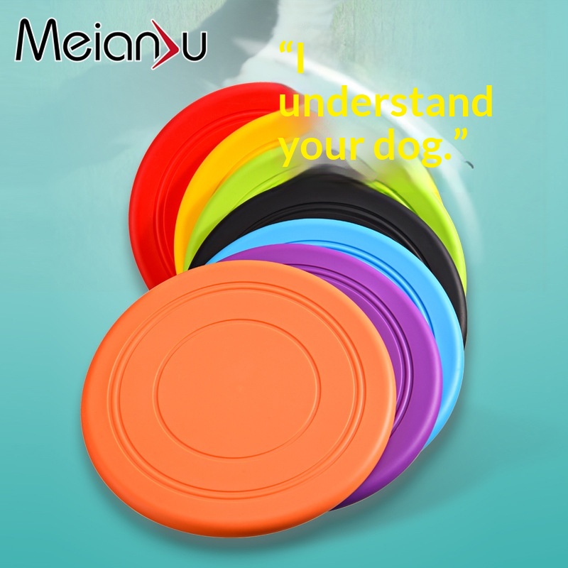 Miękki, lecący dysk Meianju dl – Flying Disc Dog Training Toy recenzja i cena